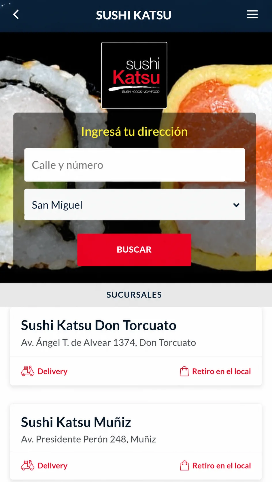App Sushi Katsu
